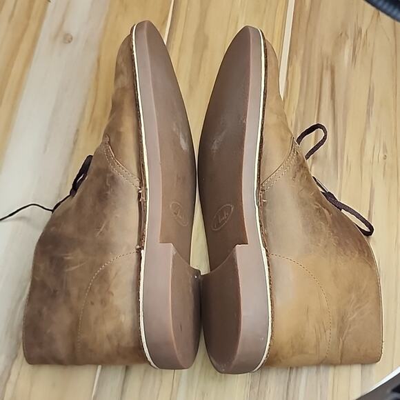 ❤️‍?CLARKS❤️‍? ORIGINAL CLASSICS 100% GRAIN LEATHER CHUKKAS MENS SIZE 11 VGUC main image 5